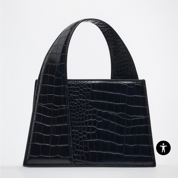 Zara Bags Nwt Zara Mini Purse In Black Poshmark